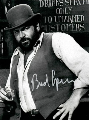 Bud Spencer Autograph + COA - Bild 1 von 3