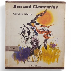 Ben and Clementine Caroline Sharpe Vintage Abelard-Schuman Library Edition-EXLIB - Bild 1 von 7