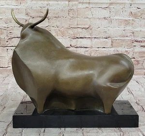 The Plump Bull by Fernando Botero Bronze Abstract Modern Art Figure Artwork Gift - Picture 1 of 10