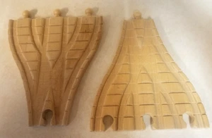 THREE-WAY PARALLEL SWITCH Clickity-Clack Track  Thomas Wooden Railway (1999) - Picture 1 of 3