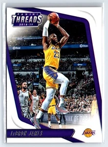 2018-19 Panini Threads #47 LeBron James Lakers - Bild 1 von 2