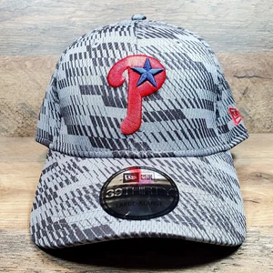 Philadelphia Phillies New Era 39Thirty Graphite Hot Camo Cap Mütze Large/XL NEU - Bild 1 von 11