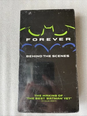 Batman Forever - Behind The Scenes (VHS, Promo) NEW SEALED w Fraying - Image 1 of 4