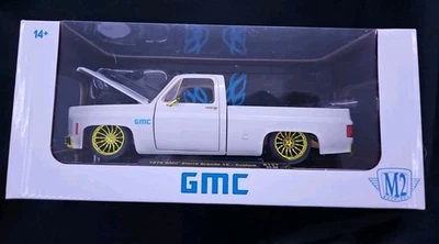 1976 GMC SIERRA GRANDE 15 PICKUP White 1/24 BY M2 40300-127 B Chase 1 of 750 - Image 1 of 4