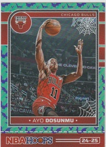 AYO DOSUNMU 2024-25 PANINI HAUNTED HOOPS HOLO BATS PARALLEL #171 SERIAL #'D /399 - Picture 1 of 2