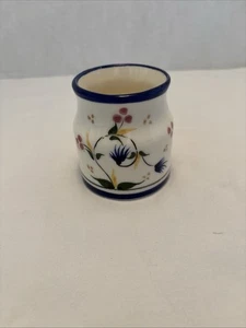 Luiz Salvador Keramik kleiner Behälter - Blumenmuster - Bild 1 von 11