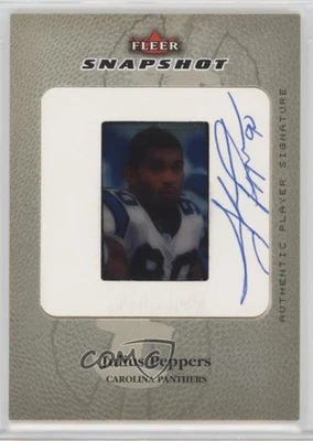 2003 Fleer Snapshot 35mm Slides Gold Auto /10 Julius Peppers #SSA/JP Auto HOF - Image 1 of 2