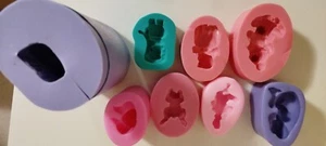 Silikonform, Gießform für Seife oder Schokolade Set 8 St. - Bild 1 von 4