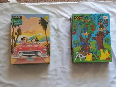 💥💥Walt Disney’s Mickey And Minnie +looney Toons Puzzle - Image 1 of 4