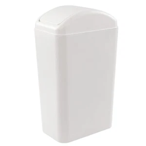 Top Trash Can, Plastic Garbage Can with Swing Lid - Picture 1 of 2