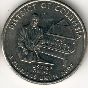 USA - 2009D - Washington ¼ $ - District of Columbia - Rare - #16133 - Picture 1 of 2
