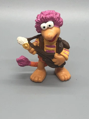Vtg Fraggle Rock Gobo Playing Guitar PVC Figure 1983 Applause Henson Cover