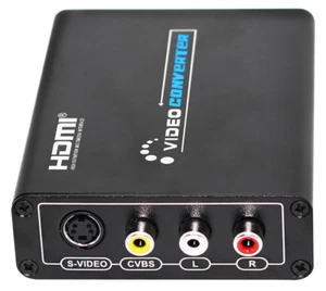 Convertidor de video HDMI a AV S-Video CVBS HDMI a SVIDEO+S Adaptador conmutador de video - Imagen 1 de 11