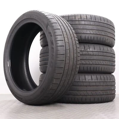 4x Sommerreifen Pirelli P Zero PZ4 235/45R20 100T XL MO ELECT DOT21 5,5 2354520 - Bild 1 von 4