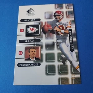 JOE MONTANA 1999 Upper Deck SP Signature Edition #J9 49er's Great HOF nm/m - Picture 1 of 4