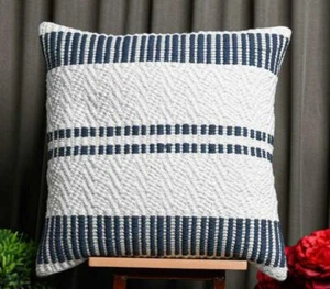 NEW Hand Woven Cotton Cushion Cover - Picture 1 of 1