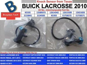 Sensor de golpeo para sensor detonación Buick/Chevrolet/GMC/Pontiac/SAAB/Saturn - Imagen 1 de 8