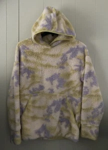 Athleta Girl So Toasty Hoodie Sherpa Pullover High Sierra / Purple Size XXL 16 - Picture 1 of 9