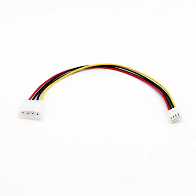 1pcs 4-Pin Male Molex to Floppy Drive 4-Pin Power Supply Adapter Cable 30cm 1ft - Image 1 of 4