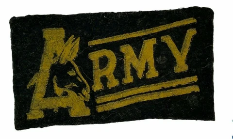 VINTAGE 1950’s ARMY BLACK KNIGHTS Football Candy Felt - Very RARE Cover