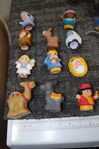 Fisher-Price Little People Deluxe Christmas Story Nativity Set 11 Figures - Picture 1 of 11