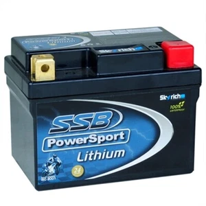 SSB LH5L-BS LITHIUM ULTRALITE 12V Motorcycle Battery YTX4L-BS YTX5L-BS YTZ7-S - Picture 1 of 4