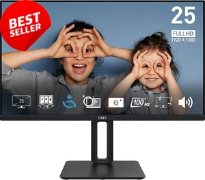 PRO MP251P 24.5" FHD IPS Monitor 100Hz 1Ms Eye Care Height Adjustable - Picture 1 of 12