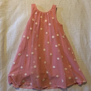Young Girl Kids Size 5T Dress Cat & Jack Summer Or Spring Dress Great Condition - Picture 1 of 6