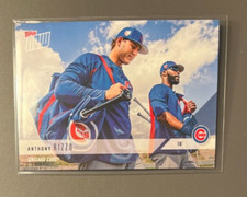 2018 Topps Now Road to Opening Day ANTHONY RIZZ0 OD-306 Cubs Print Run: 887