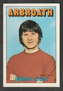 A&BC Bubble gum FOOTBALL SCOTTISH 1972 rub coin ARBROATH Jimmy Cant # 81 - Picture 1 of 2