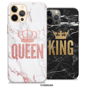Funda Teléfono Personalizada Pareja Regalo Nombre Silicona Cubierta PARA iPhone 11 12 13 14 - Imagen 1 de 15
