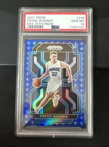 2021-22 Panini Prizm #310 FRANZ WAGNER RC BLAU 75. Jubiläum PSA 10 - Bild 1 von 2