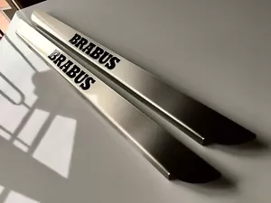 Battitacco per Smart Brabus 451 ForTwo dal 2008 al 2013 acciaio inox satinato - Foto 1 di 5