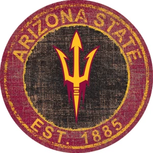 Calcomanía adhesiva troquelada de vinilo resistente a la intemperie Arizona State Sun Devils 11 - Imagen 1 de 1