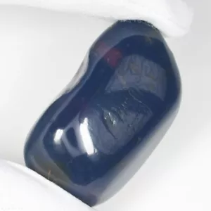 61,15Cts Migliore Qualità " Certificato GIT " Ambra Blu Naturale Forma Fantasia....!!!!!!!! - Foto 1 di 4