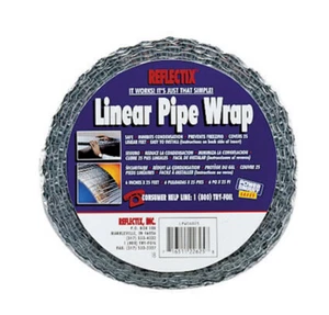 Reflectix SPW0402512 Spiral Pipe Wrap 4 in. x 25 ft. Roll (Pack of 12) - Picture 1 of 2