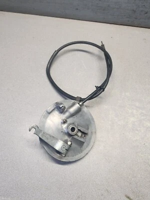 YAMAHA HS 1 L5T YG 5 YL 1 2 67-71 FRONT BRAKE BACKING PLATE OEM 122-25121-02-38 - Image 1 of 4