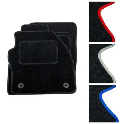 Fits Kia Stonic (2017 2025) Tailored Car Floor Mats Black Carpet 4 pcs - Image 1 of 4