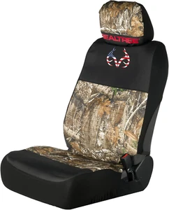 Universal Front and Bench Seat Covers, Water and Dirt Resistant Camo Seat Covers - Picture 1 of 12