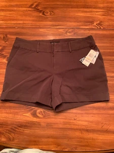 WOMEN'S INTERNATIONAL CONCEPTS INC BROWN SHORTS SIZE 12 COTTON AND SPANDEX - Picture 1 of 3