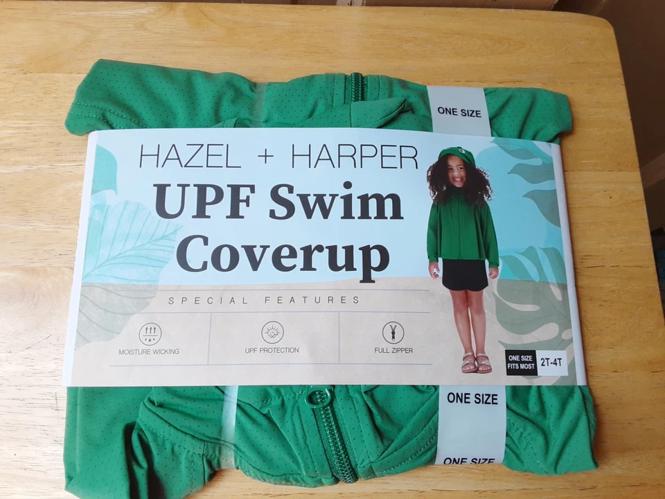 Hazel Harper Kid's UPF Swim Coverup One Size (2T-4T)