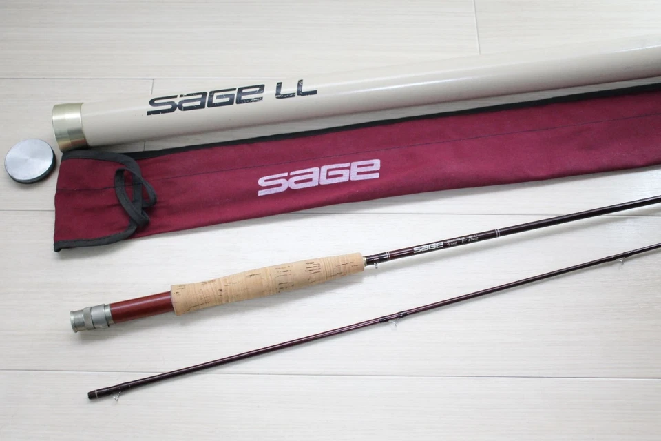 Sage LL 581 Graphite III Fly Rod 8'1" 5wt 2 piezas casi como nuevo con tubo y calcetín EE. UU. E54 Foto 1 de 4