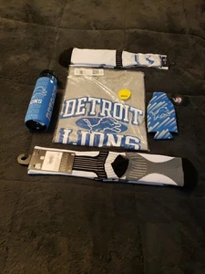 LOT-Detroit Lions NFL Team Apparel Men's Long Sleeve T-Shirt Size:M **ALL NEW** - Picture 1 of 12