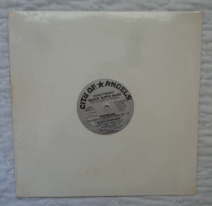 Black Super Man Premium Black Super Man lp, LARRY WOODLEY,PROMO,RARE,SEALED MINT - Picture 1 of 4