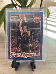 2025-26 Topps Basketball 1980-81 Mojo Blue Gradey Dick /150 Raptors - Picture 1 of 2