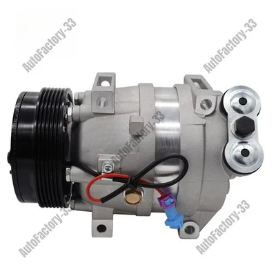 Air Conditioning Compressor for DElong Truck M3000 H3000 DZ15221840303 6PK 12V - Image 1 of 4