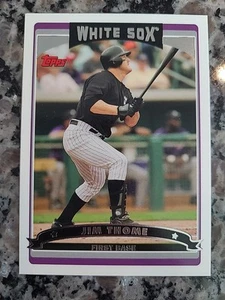 2006 TOPPS #560 JIM THOME CHICAGO WHITE SOX - Picture 1 of 2