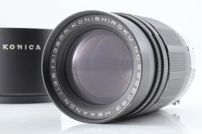 [Exc+5] Konica Konishiroku Hexanon 135mm F3.5 KONICA F MOUNT De JAPÓN Foto 1 de 4