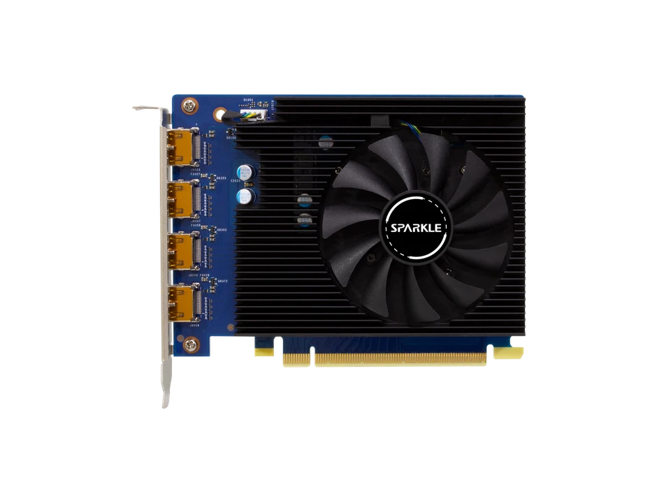 SPARKLE Arc A310 4GB GDDR6 PCI Express 4.0 x8 ATX Video Card SA310F-4G - Image 1 of 4