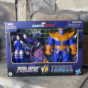 Figura de acción coleccionable Marvel Legends Series Gamerverse Psylocke vs. Thanos - Imagen 1 de 10